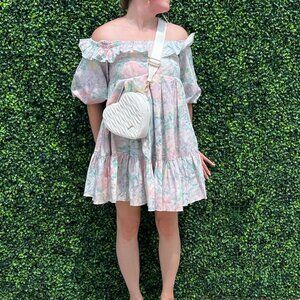 SELKIE  | THE CHERUB DRESS IN HONEYMOON | Size: S